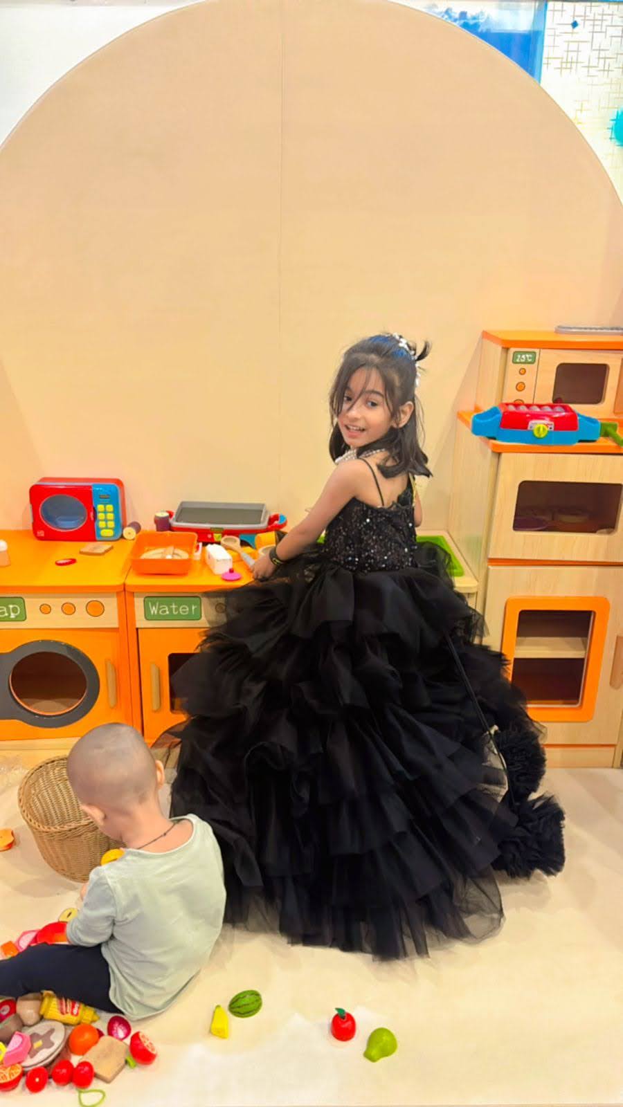 Black Ball Gown Kids