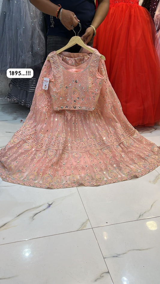 Elegant Crop Top Lehenga